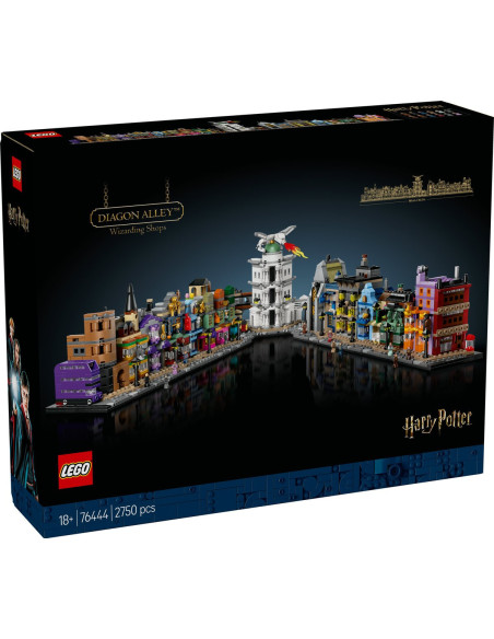 LEGO-76444,Lego Harry Potter Tm Magazine Vrajitoresti Pe Diagon Alley 76444