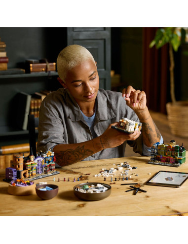 LEGO-76444,Lego Harry Potter Tm Magazine Vrajitoresti Pe Diagon Alley 76444