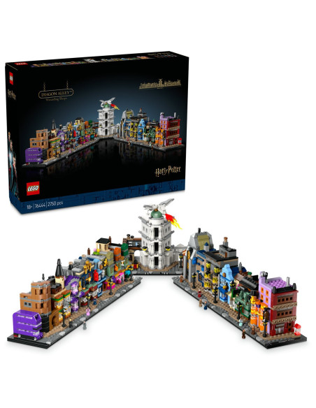 LEGO-76444,Lego Harry Potter Tm Magazine Vrajitoresti Pe Diagon Alley 76444