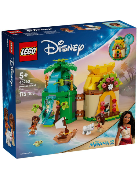 LEGO-43260,Lego Disney Distractie Pe Insula Moanei 43260