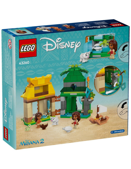 LEGO-43260,Lego Disney Distractie Pe Insula Moanei 43260