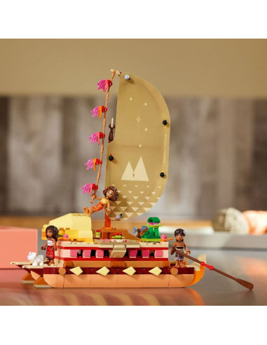 LEGO-43270,Lego Disney Canoea De Aventura A Moanei 43270