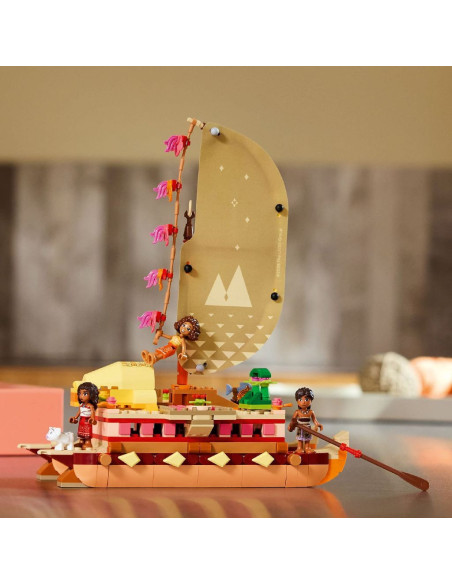 LEGO-43270,Lego Disney Canoea De Aventura A Moanei 43270