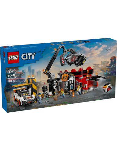 LEGO-60472,Lego City Cimitir De Masini Vechi 60472