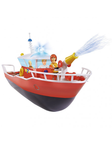 Barca Dickie Toys Fireman Sam Titan cu telecomanda si figurina Barca Dickie Toys Fireman Sam Titan cu telecomanda si figurina