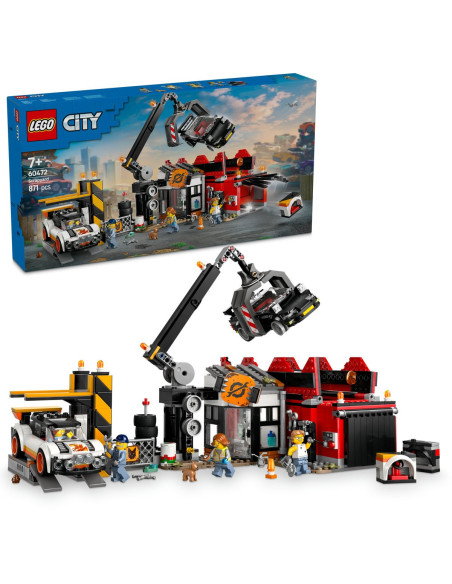 LEGO-60472,Lego City Cimitir De Masini Vechi 60472 LEGO-60472,Lego City Cimitir De Masini Vechi 60472