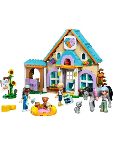 LEGO-42651,Lego Friends Clinica Veterinara Pentru Cai Si Animale De Companie 42651