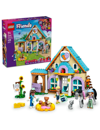 LEGO-42651,Lego Friends Clinica Veterinara Pentru Cai Si Animale De Companie 42651
