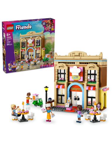 LEGO-42655,Lego Friends Restaurant Si Scoala De Gastronomie 42655 LEGO-42655,Lego Friends Restaurant Si Scoala De Gastronomie 42655