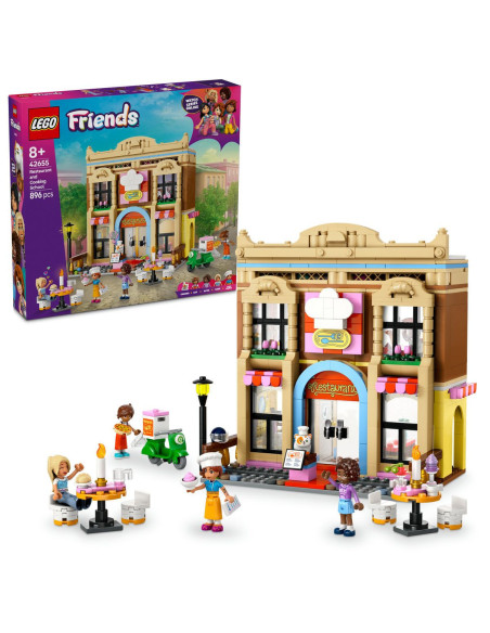 LEGO-42655,Lego Friends Restaurant Si Scoala De Gastronomie 42655 LEGO-42655,Lego Friends Restaurant Si Scoala De Gastronomie 42655