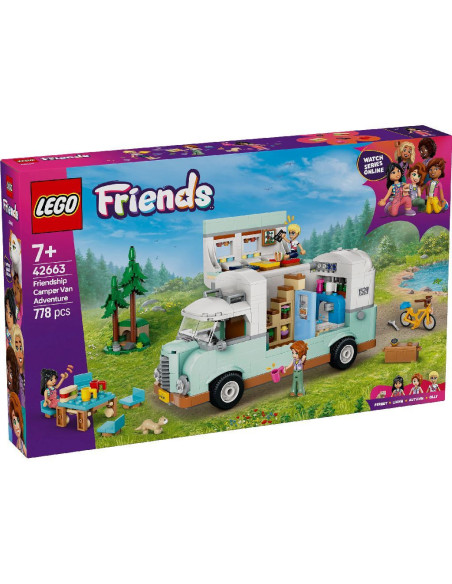 LEGO-42663,Lego Friends Aventura În Rulota Cu Prietenii 42663