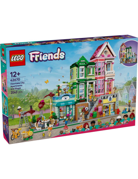 LEGO-42670,Lego Friends Apartamente Si Magazine În Orasul Heartlake 42670 LEGO-42670,Lego Friends Apartamente Si Magazine În Orasul Heartlake 42670