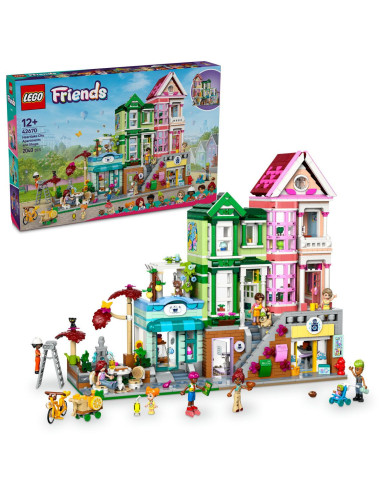 LEGO-42670,Lego Friends Apartamente Si Magazine În Orasul Heartlake 42670 LEGO-42670,Lego Friends Apartamente Si Magazine În Orasul Heartlake 42670