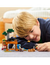 LEGO-21269,Lego Minecraft Expeditia De Minerit Cu Tatu 21269