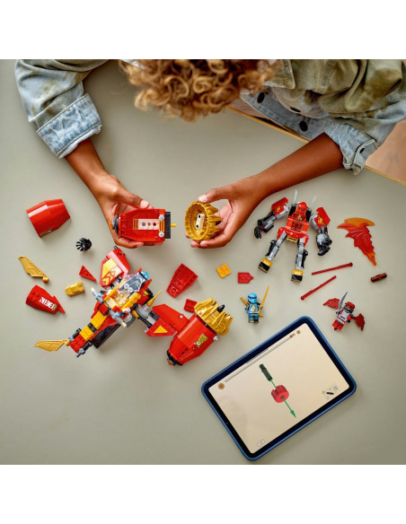 LEGO-71830,Lego Ninjago Vehiculul-robot Zburator Al Lui Kai 71830