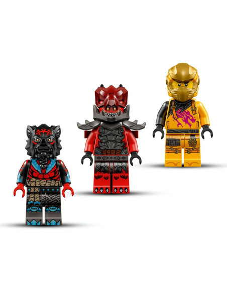 LEGO-71833,Lego Ninjago Superavionul Cu Reactie Al Lui Ras Si Arin 71833
