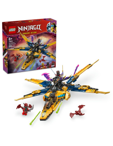 LEGO-71833,Lego Ninjago Superavionul Cu Reactie Al Lui Ras Si Arin 71833