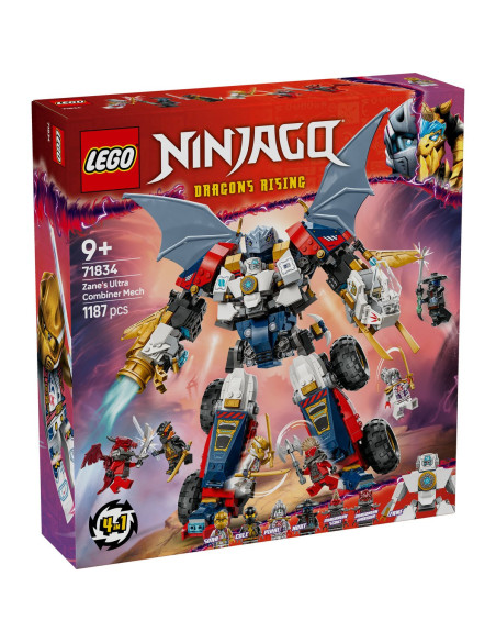 LEGO-71834,Lego Ninjago Ultrarobotul Combinat Al Lui Zane 71834 LEGO-71834,Lego Ninjago Ultrarobotul Combinat Al Lui Zane 71834