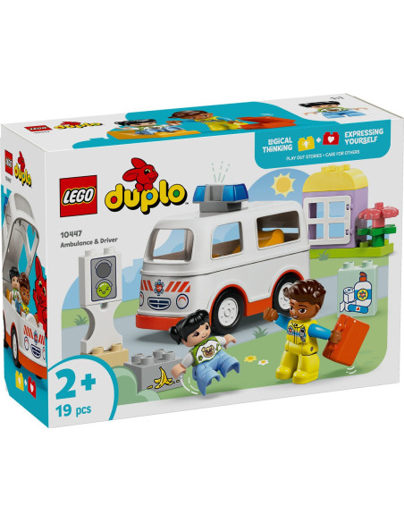 LEGO-10447,Lego Duplo Ambulanta Si Sofer 10447