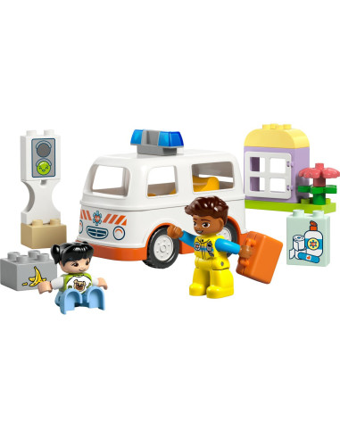 LEGO-10447,Lego Duplo Ambulanta Si Sofer 10447