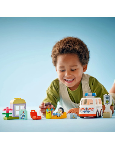 LEGO-10447,Lego Duplo Ambulanta Si Sofer 10447