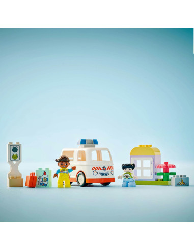 LEGO-10447,Lego Duplo Ambulanta Si Sofer 10447