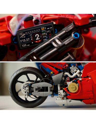 LEGO-42202,Lego Technic Motocicleta Ducati Panigale V4 S 42202 LEGO-42202,Lego Technic Motocicleta Ducati Panigale V4 S 42202
