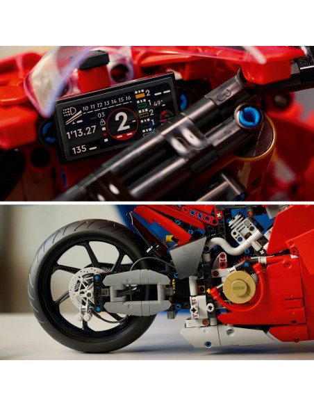 LEGO-42202,Lego Technic Motocicleta Ducati Panigale V4 S 42202 LEGO-42202,Lego Technic Motocicleta Ducati Panigale V4 S 42202