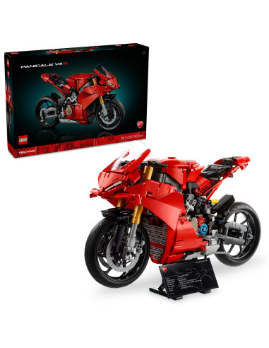 LEGO-42202,Lego Technic Motocicleta Ducati Panigale V4 S 42202 LEGO-42202,Lego Technic Motocicleta Ducati Panigale V4 S 42202