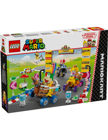 LEGO-72036,Lego Super Mario Mario Kart Set Baby Peach Si Grand Prix 72036