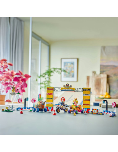 LEGO-72036,Lego Super Mario Mario Kart Set Baby Peach Si Grand Prix 72036 LEGO-72036,Lego Super Mario Mario Kart Set Baby Peach Si Grand Prix 72036