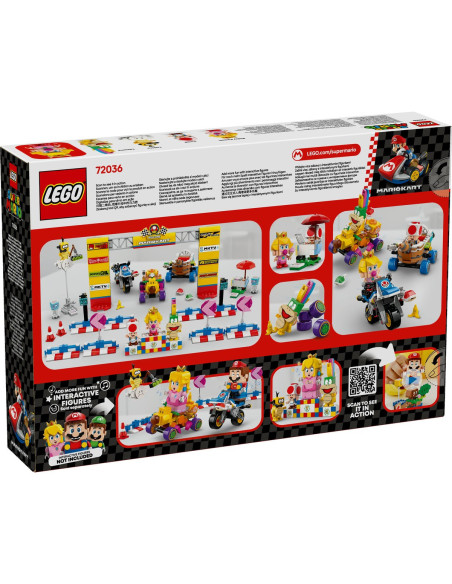 LEGO-72036,Lego Super Mario Mario Kart Set Baby Peach Si Grand Prix 72036 LEGO-72036,Lego Super Mario Mario Kart Set Baby Peach Si Grand Prix 72036