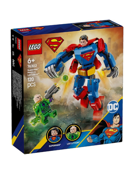 LEGO-76302,Lego Super Heroes Robotul Lui Superman Vs Lex Luthor 76302