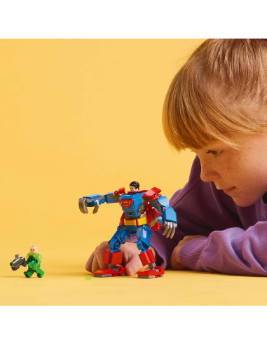 LEGO-76302,Lego Super Heroes Robotul Lui Superman Vs Lex Luthor 76302