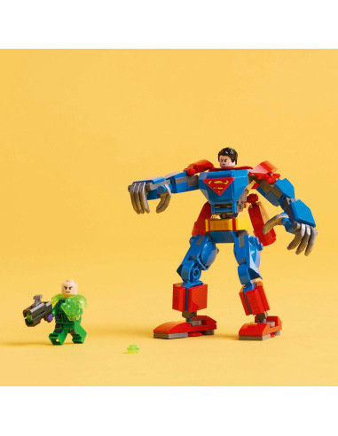LEGO-76302,Lego Super Heroes Robotul Lui Superman Vs Lex Luthor 76302