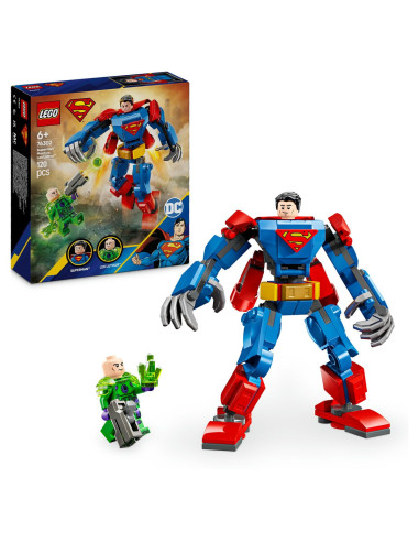 LEGO-76302,Lego Super Heroes Robotul Lui Superman Vs Lex Luthor 76302