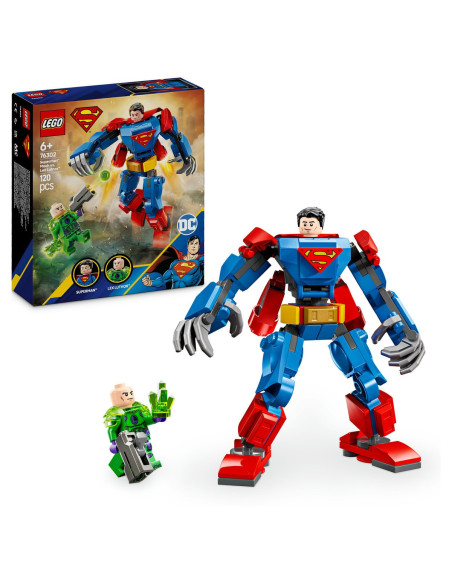 LEGO-76302,Lego Super Heroes Robotul Lui Superman Vs Lex Luthor 76302