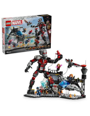 LEGO-76314,Lego Super Heroes Batalia Din Captain America: Civil War 76314 LEGO-76314,Lego Super Heroes Batalia Din Captain America: Civil War 76314