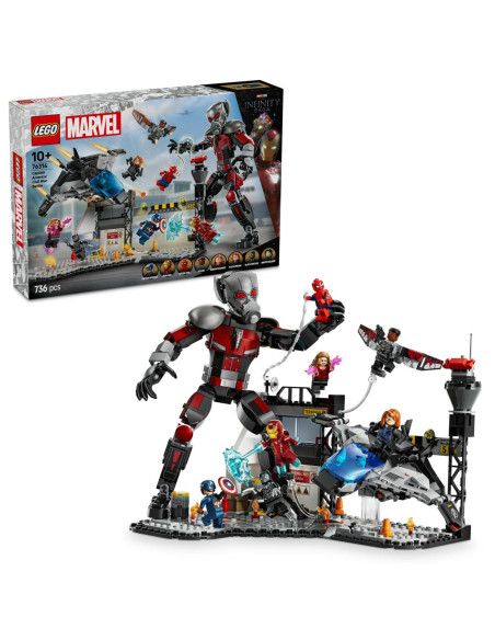 LEGO-76314,Lego Super Heroes Batalia Din Captain America: Civil War 76314 LEGO-76314,Lego Super Heroes Batalia Din Captain America: Civil War 76314