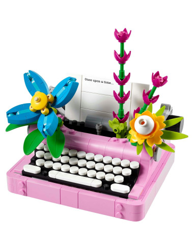 LEGO-31169,Lego Creator Masina De Scris Cu Flori 31169