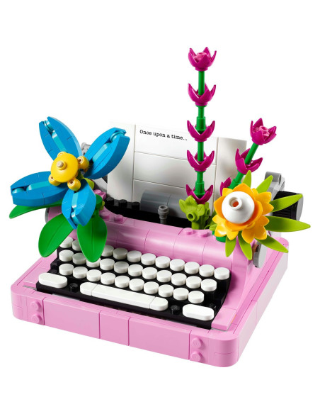 LEGO-31169,Lego Creator Masina De Scris Cu Flori 31169