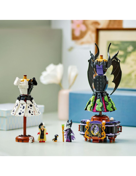 LEGO-43262,Lego Disney Rochiile Lui Maleficent Si Cruella De Vil 43262