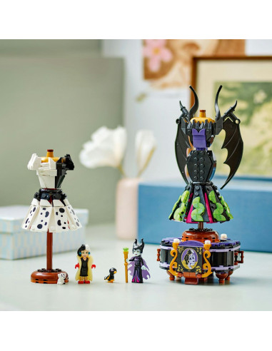 LEGO-43262,Lego Disney Rochiile Lui Maleficent Si Cruella De Vil 43262