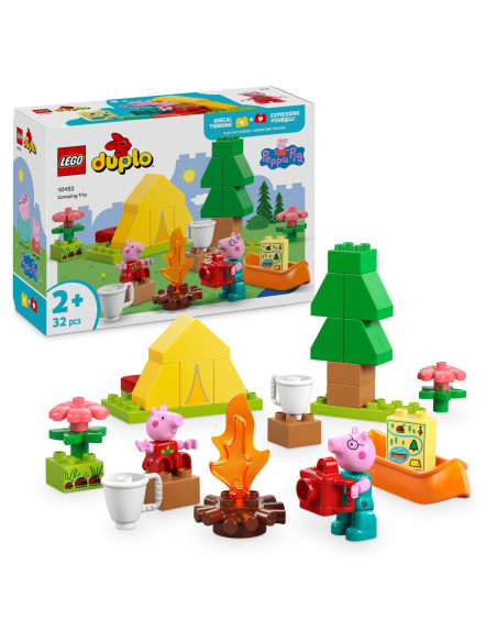 LEGO-10452,Lego Duplo Excursie Cu Cortul 10452 LEGO-10452,Lego Duplo Excursie Cu Cortul 10452