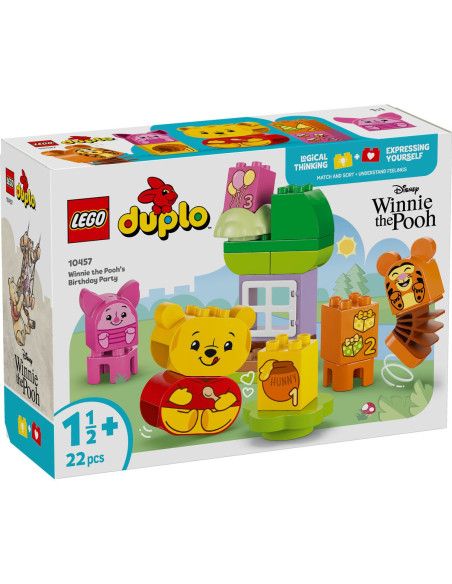 LEGO-10457,Lego Duplo Petrecerea De Ziua De Nastere A Lui Winnie De Plus 10457 LEGO-10457,Lego Duplo Petrecerea De Ziua De Nastere A Lui Winnie De Plus 10457