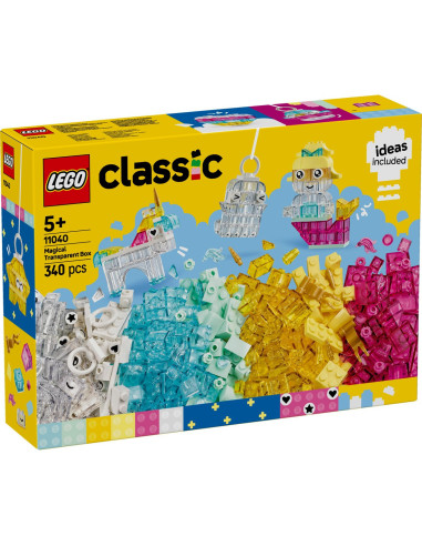 LEGO-11040,Lego Classic Cutie Transparenta Magica 11040