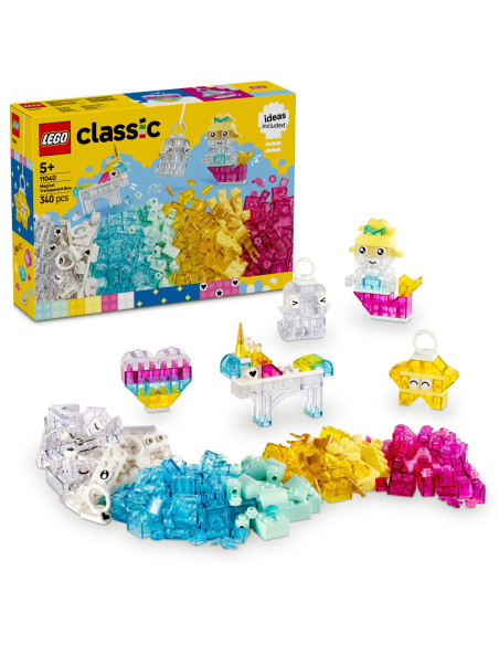 LEGO-11040,Lego Classic Cutie Transparenta Magica 11040 LEGO-11040,Lego Classic Cutie Transparenta Magica 11040