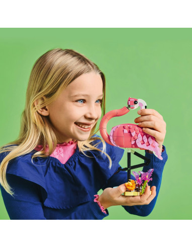 LEGO-31170,Lego Creator Animale Salbatice Flamingo Roz 31170