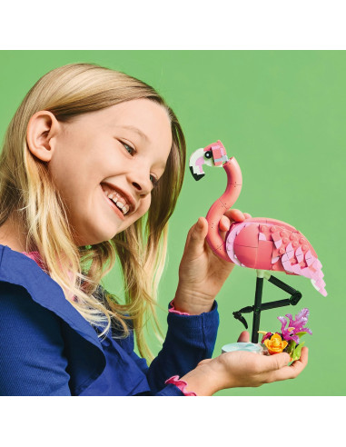 LEGO-31170,Lego Creator Animale Salbatice Flamingo Roz 31170