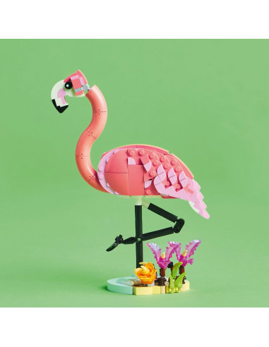 LEGO-31170,Lego Creator Animale Salbatice Flamingo Roz 31170